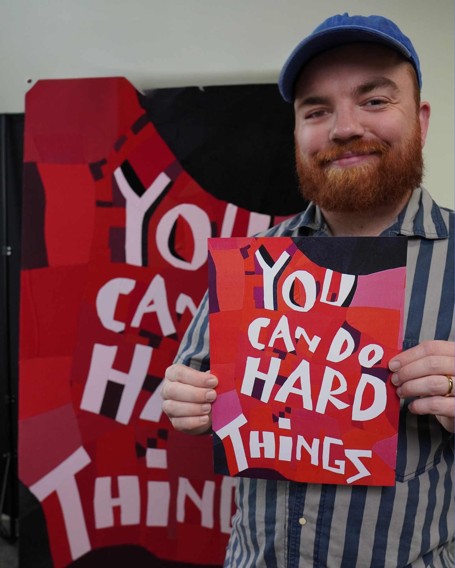 "You Can Do Hard Things" Art Print 9x12